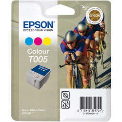 Epson T005-C13T00501120 Color Original Cartridge - Epson