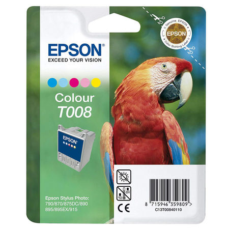 Epson T008-C13T00840120 Color Original Cartridge - 1