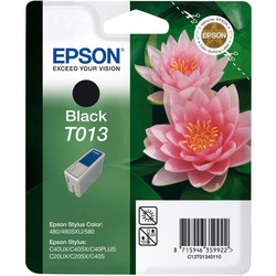 Epson T013-C13T01340120 Black Original Cartridge - Epson