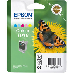 Epson T016-C13T01640120 Color Original Cartridge - Epson