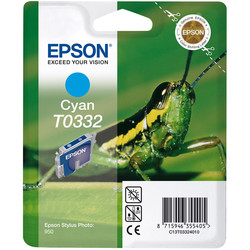 Epson T0332-C13T03324020 Blue Original Cartridge - Epson