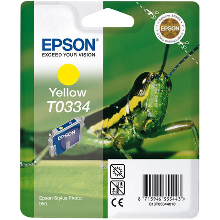 Epson T0334-C13T03344020 Yellow Original Cartridge - 1