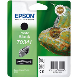 Epson T0341-C13T03414020 Photo Black Original Cartridge - Epson