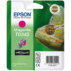 Epson T0343-C13T03434020 Red Original Cartridge - Epson