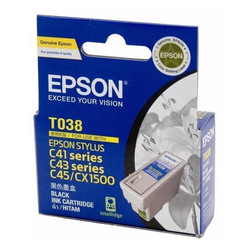 Epson T038-C13T03814A20 Black Original Cartridge - Epson