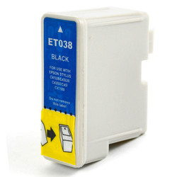 Epson T038-C13T03814A20 Black Replacement Cartridge - 2