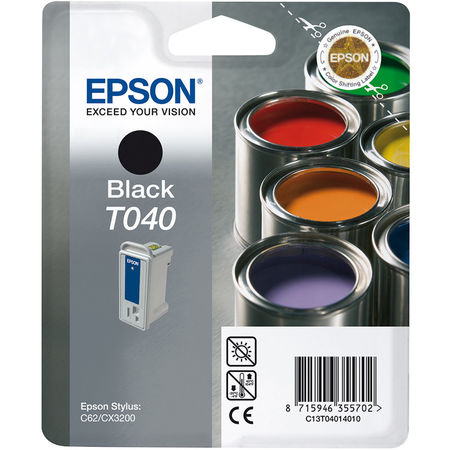 Epson T040-C13T04014020 Black Original Cartridge - 1