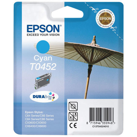 Epson T0452-C13T04524020 Mavi Orijinal Kartuş - 2