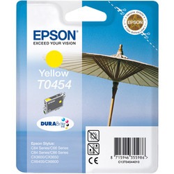 Epson T0454-C13T04544020 Sarı Orijinal Kartuş - 1