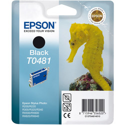 Epson T0481-C13T04814020 Black Original Cartridge - Epson