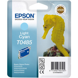 Epson T0485-C13T04854020 Light Blue Original Cartridge - Epson