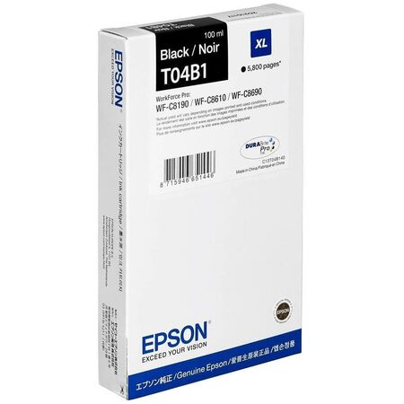 Epson T04B1-C13T04B140 Black Original Cartridge High Capacity - 1