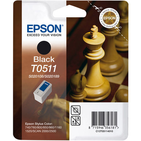 Epson T0511-C13T05114020 Black Original Cartridge - 1