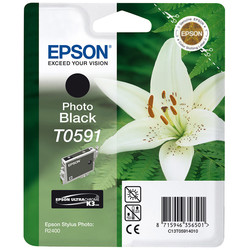 Epson T0591-C13T05914020 Photo Black Original Cartridge - Epson