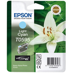 Epson T0595-C13T05954020 Light Blue Original Cartridge - Epson