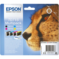 Epson T0715-C13T07154022 Orijinal Kartuş Avantaj Paketi - 2