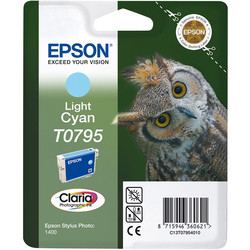 Epson T0795-C13T07954020 Light Blue Original Cartridge - Epson