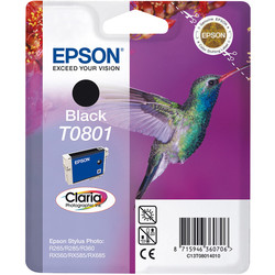 Epson T0801-C13T08014020 Black Original Cartridge - 1