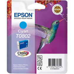 Epson T0802-C13T08024020 Blue Original Cartridge - Epson