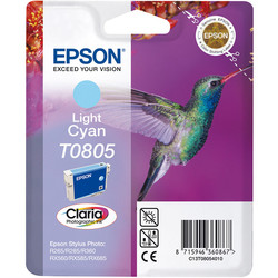 Epson T0805-C13T08054020 Açık Mavi Orijinal Kartuş - Epson