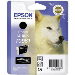 Epson T0961-C13T09614020 Black Original Cartridge - Epson