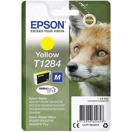 Epson T1284-C13T12844020 Yellow Original Cartridge - 1