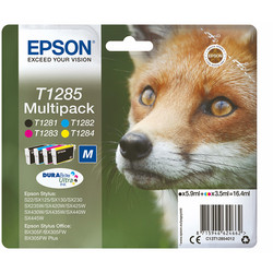 Epson T1285-C13T12854020 Original Cartridge Advantage Pack - Epson