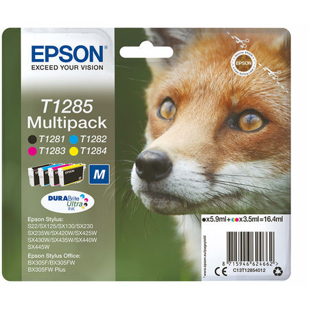 Epson T1285-C13T12854020 Original Cartridge Advantage Pack - 1