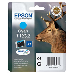 Epson T1302-C13T13024020 Blue Original Cartridge - Epson