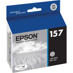 Epson T1577-C13T15774010 Light Black Original Cartridge - Epson