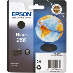 Epson T266-C13T26614010 Black Original Cartridge - Epson