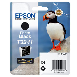 Epson T3241-C13T32414010 Photo Black Original Cartridge - Epson