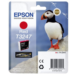 Epson T3247-C13T32474010 Red Original Cartridge - Epson