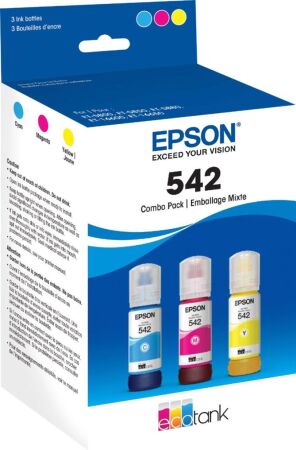 Epson T542 Renkli Mürekkep Avantaj Paketi - 1