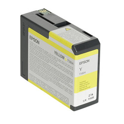 Epson T5804-C13T580400 Yellow Original Cartridge - Epson