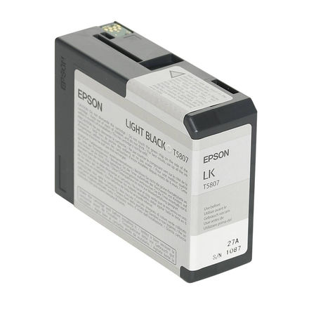 Epson T5807-C13T580700 Light Black Original Cartridge - 1