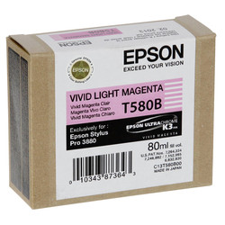 Epson T580B-C13T580B00 Light Red Original Cartridge - Epson