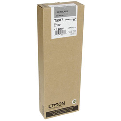 Epson T5917-C13T591700 Light Black Original Cartridge - Epson