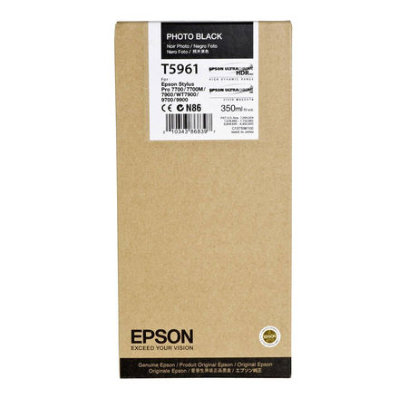 Epson T5961-C13T596100 Photo Black Original Cartridge - 1