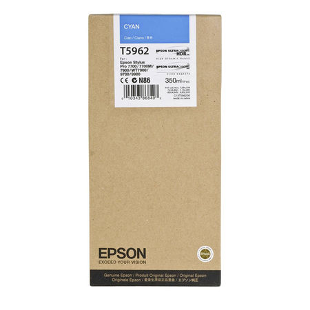 Epson T5962-C13T596200 Blue Original Cartridge - 1