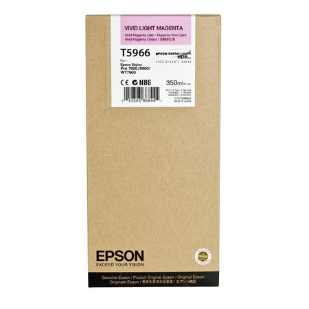 Epson T5966-C13T596600 Light Red Original Cartridge - 1