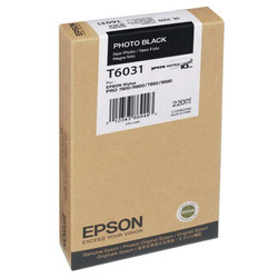 Epson T6031-C13T603100 Photo Black Original Cartridge - Epson