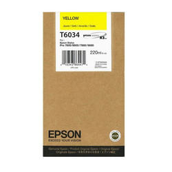 Epson T6034-C13T603400 Yellow Original Cartridge - Epson