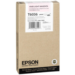 Epson T6036-C13T603600 Light Red Original Cartridge - Epson