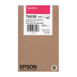 Epson T603B-C13T603B00 Red Original Cartridge - Epson