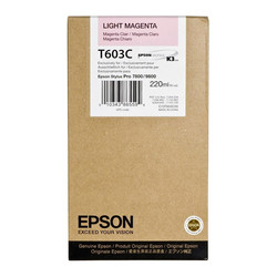 Epson T603C-C13T603C00 Light Red Original Cartridge - Epson