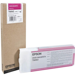 Epson T6063-C13T606300 Red Original Cartridge - Epson