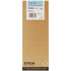 Epson T6065-C13T606500 Light Blue Original Cartridge - Epson