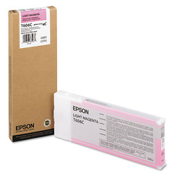 Epson T606C-C13T606C00 Light Red Original Cartridge - Epson