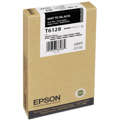 Epson T6128-C13T612800 Matte Black Original Cartridge - Epson